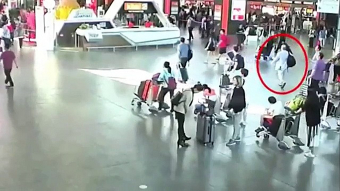 Stunning Surveillance Footage Shows Assassination of Kim Jong Un's Half Brother