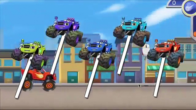 Blaze And The Monster Machines Finger Family - Nursery Rhymes Lyrics Kids Songs