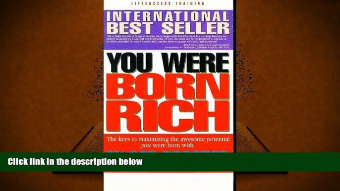 BEST PDF  You Were Born Rich Bob Proctor TRIAL EBOOK