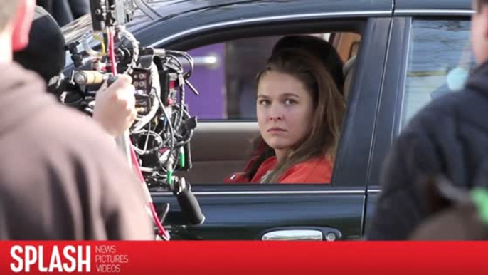 Video of Ronda Rousey Filming 'Blindspot' in NYC