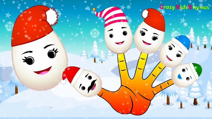 Christmas Easter Eggs Cartoon Finger Family Song Easter Eggs Finger Family Rhyme | English Rhymes