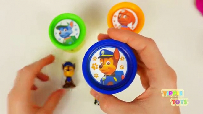 Play Doh Paw Patrol Kinder Surprise Eggs Surprise Toys - Playdoh Kids Learn Colors Cars An