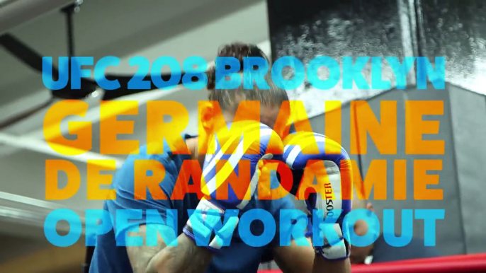 Germaine de Randamie UFC 208 Open Workout Video
