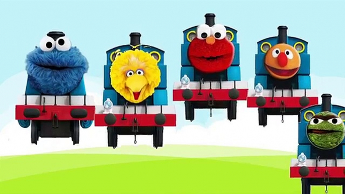 Finger Family Sesame Street THOMAS And Friends Daddy Finger Song Nursery Rhymes Cookie Tv Video