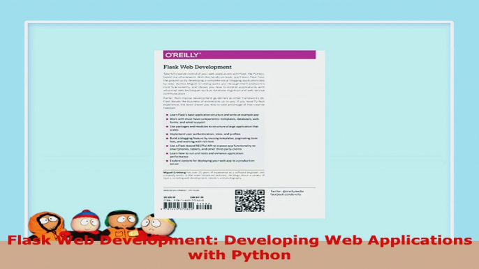 READ ONLINE  Flask Web Development Developing Web Applications with Python