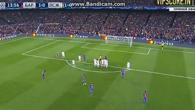 Julian Draxler vs Lionel Messi - FC Barcelona vs PSG - Champions League - 08/03/2017