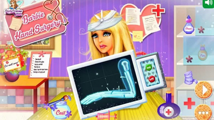 BARBIE GAMES FOR GIRLS TO PLAY ONLINE Barbie Hand Surgery ✫ Dress Up Games