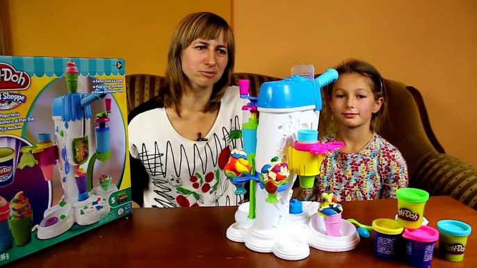 Automagiczna магазин мороженого Play-Doh от Hasbro Творческие игрушки для детей плей до