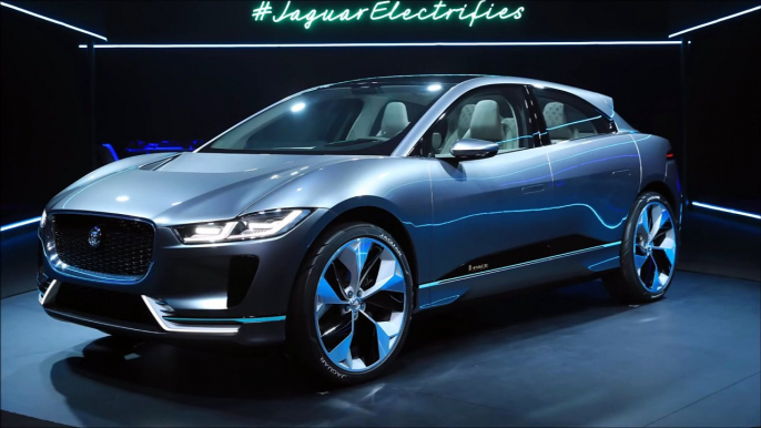 61.2018 Jaguar i-Pace Concept - interior Exterior and Drive