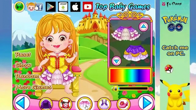 Baby Hazel Princess Makeover - Baby Hazel Games To Play - Children Games To Play - totalki