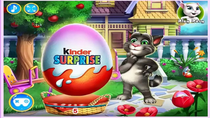 Talking Tom 2017 Gigante Huevos Sorpresa Animales Divertidos NUEVA Compilación de Juegos de dibujos animados