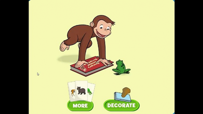 Curious George - Animal Scrapbook - Preschool Game for Kids