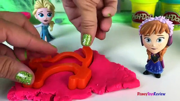 PLAY DOH Disney Frozen ELsa y Anna 5 Plastilina de la Princesa Elsa y la Reina Elsa de Play-doh