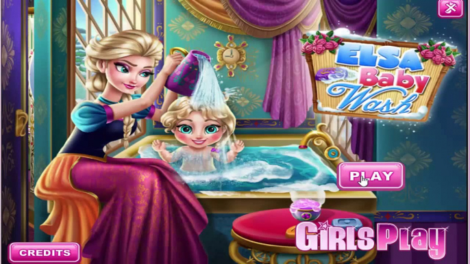 Disney Frozen Princess Elsa Baby Wash - Frozen video games for kids