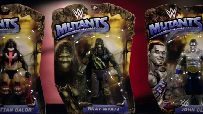 Zack Ryder unboxes Mattel's WWE Mutants action figures