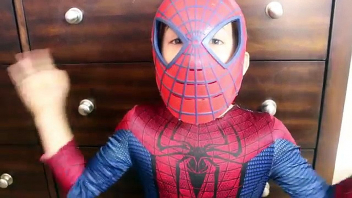 Superheroes IN REAL LIFE IRL SPIDERMAN SICK Spidey Webs SAVE BABY Toilet Paper Prank Kids Videos