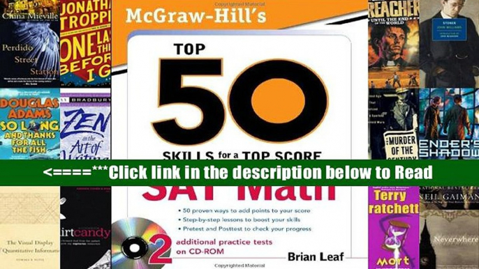 Read McGraw-Hill s Top 50 Skills for a Top Score: SAT Math Full Download