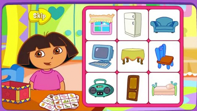 DORA THE EXPLORER - Doras Say it Two Ways Bingo | Dora Online Game HD (Game for Children)