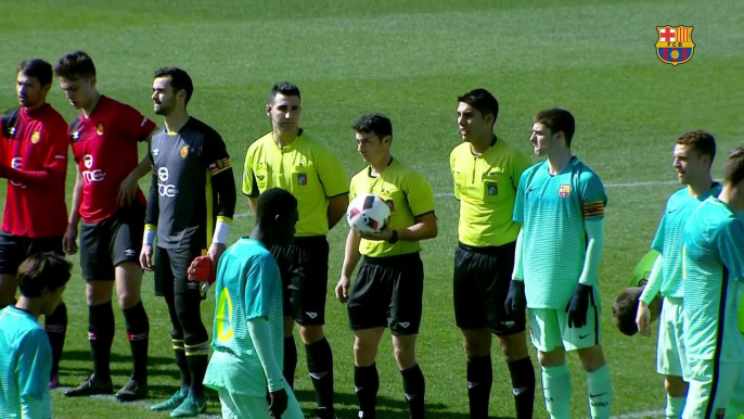 [HIGHLIGHTS] FUTBOL (Juvenil A): Mallorca- FC Barcelona (2-0)