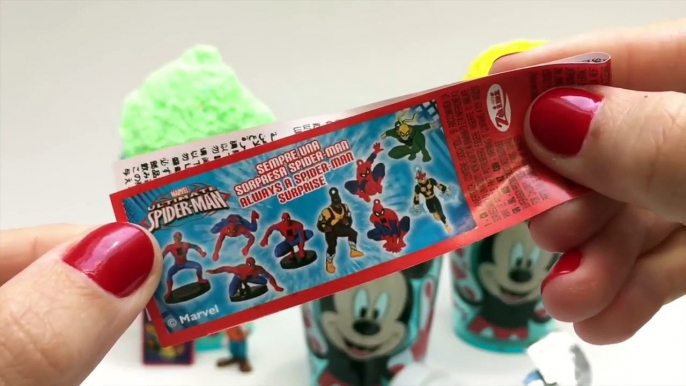 Mickey Mouse Surprise Eggs Mickey Mouse Ice Creams Minnie Mouse Disney Angry Birds SpongeBob Eggs