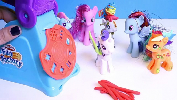 Play Doh My Little Pony Rainbow Dash Zecora Applejack MLP My Little Pony POP Toy Videos