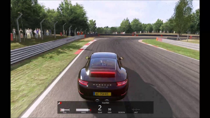 Assetto Corsa 1.9.2, Porsche 911 Carrera S, Brands Hatch Indy, i5 4690 R7 370