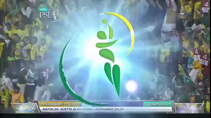 PSL 2017 Final Match  Quetta Gladiators vs. Peshawar Zalmi - Kamran Akmal Batting