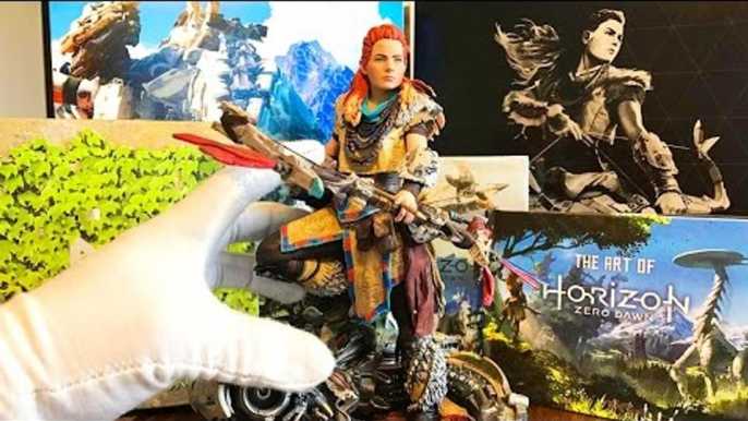 HORIZON ZERO DAWN : notre UNBOXING de l'édition collector + press kit officiel