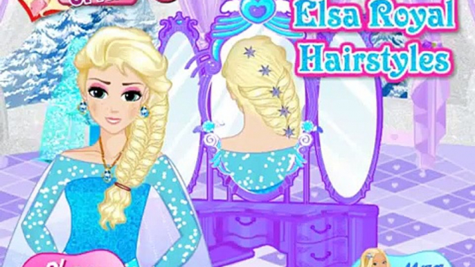 elsa royal different hair style , best game play for kids , nice game for kids , super game for chil