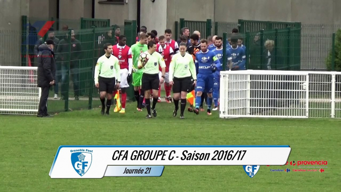 2016-2017 #CFA #21 Stade de Reims - Grenoble Foot 38 (1-3)