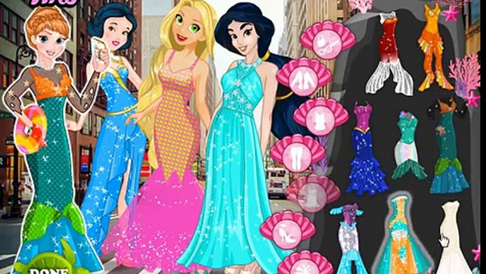 La Princesa de Disney Desfile de la Sirena -de dibujos animados para niños-los Mejores Juegos para Niños-Bebé Mejor de los Juegos-la Mejor