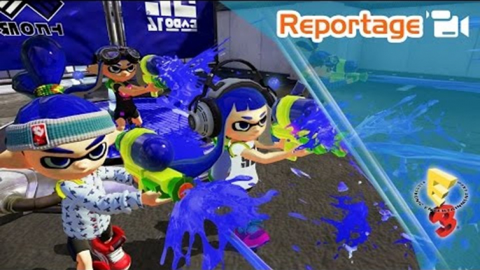 Reportage : E3 2014 : Splatoon : La nouvelle franchise multi(colore) de Nintendo