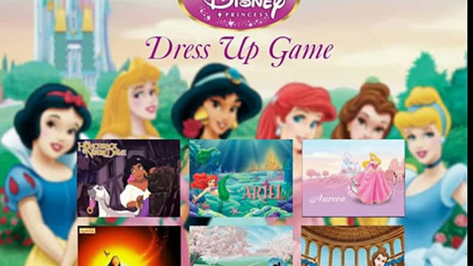 PRINCESAS DISNEY Y SUS VESTIDOS! - DISNEY PRINCESS DRESS UP!