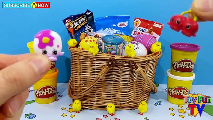 Shopkins В Пасхальную Корзину Сюрприз Игрушки Сюрприз Яйца Звездные Войны Привет Китти Томас Бак Дисней Замороженные