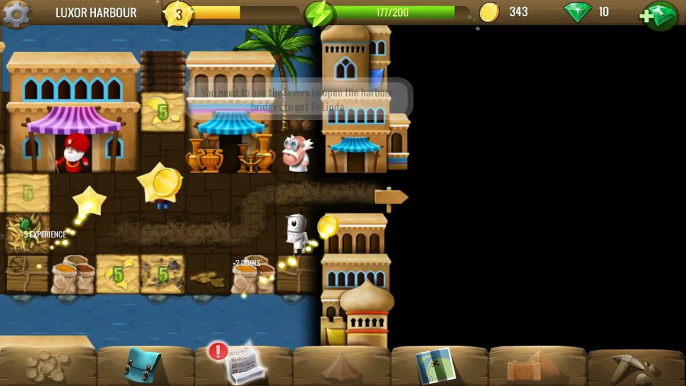 Diggys Adventure: Gameplay iOS & Android By PIXEL FEDERATION, s.r.o