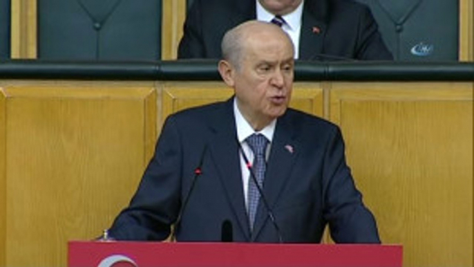 MHP Lideri Bahçeli: "Bazı Kokuşmuşlar, 16 Nisan'dan Sonra MHP Bitecek Diyorlar.