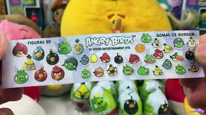 Kinder Surprise Eggs: Angry Birds Surprise Eggs Bad Piggies Kinder Surprise Eggs