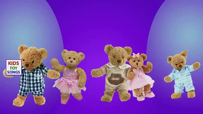 Teddy Bear Crying Crashed Truck Finger Family Nursery Rhymes - Daddy Finger Song