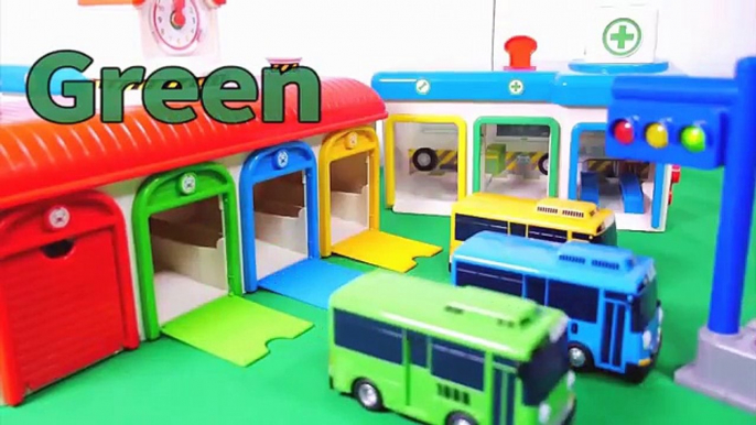 Tayo the Little Bus Tools toy with Learn Color & How to Make Bus