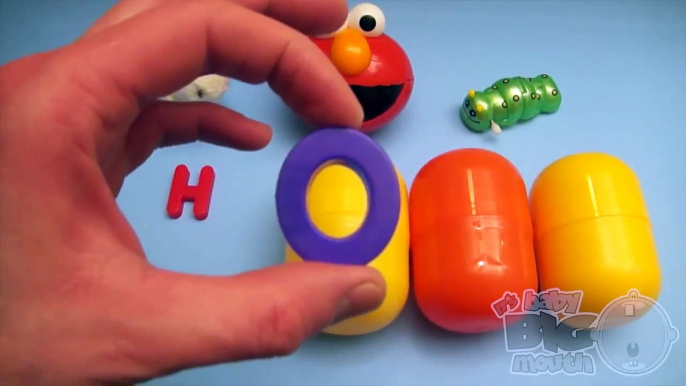 Spider-Man Surprise Egg Learn-A-Word! Spelling Handyman Words! Lesson 21 mix