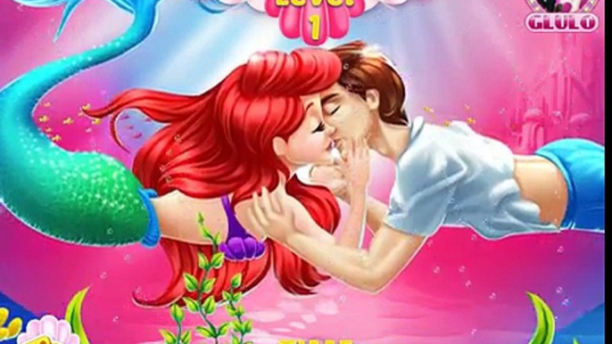 Disney Princess Mermaid Ariel Kissing Underwater. Ariel And Eric Kissing Underwater Game F