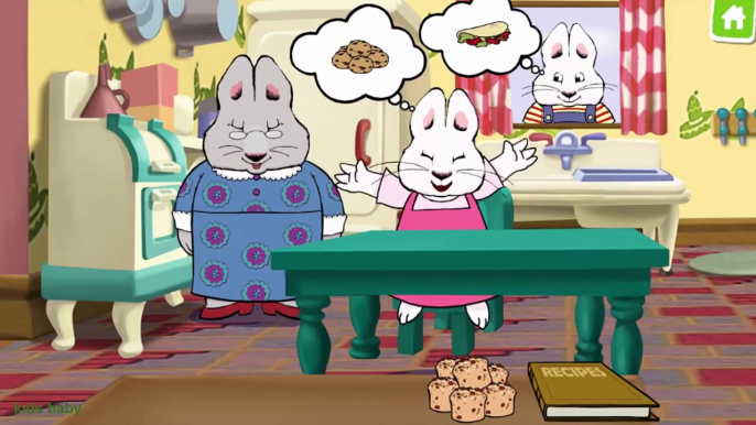 Max & Ruby Bunny Bake Off Part 1 - Best iPad app demo for kids - Ellie