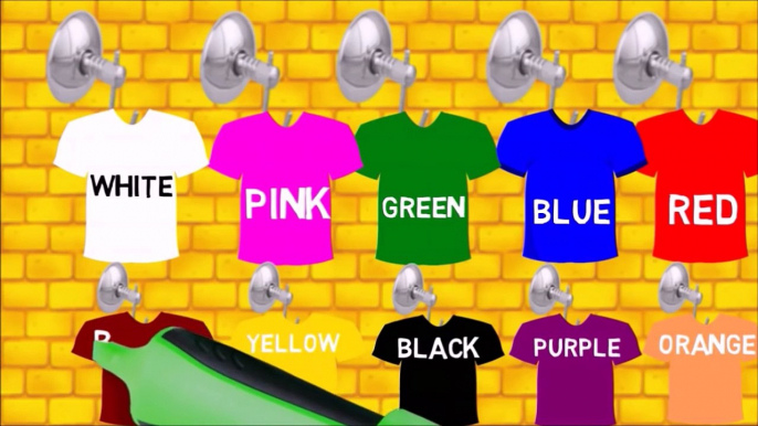 Learn Colors with T Shirt Kids Game - Fun Educational Videos - Learning Colours for Childr