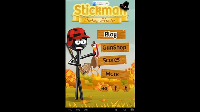 Stickman Turkey Hunter - Mobile Gameplay HD