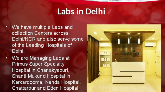 Labs in Delhi - Dr LalChandani Labs