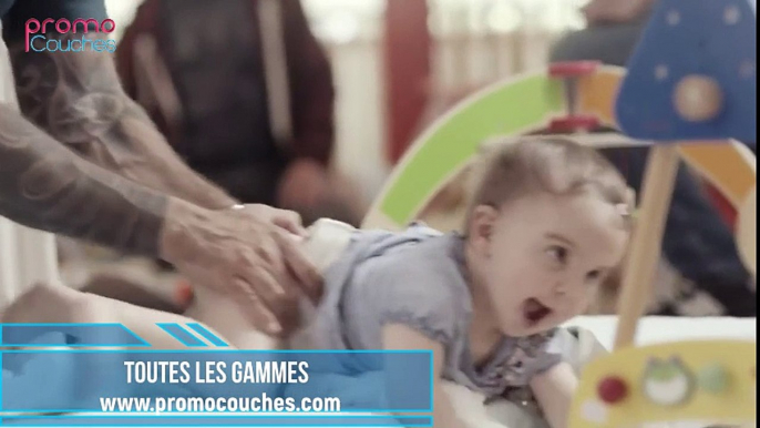 comment changer une couche Pampers