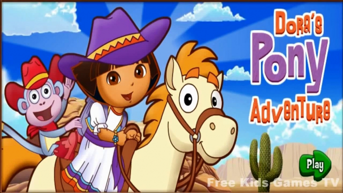 Dora the Explorer | Doras Pony Adventure | Full Episode | Game