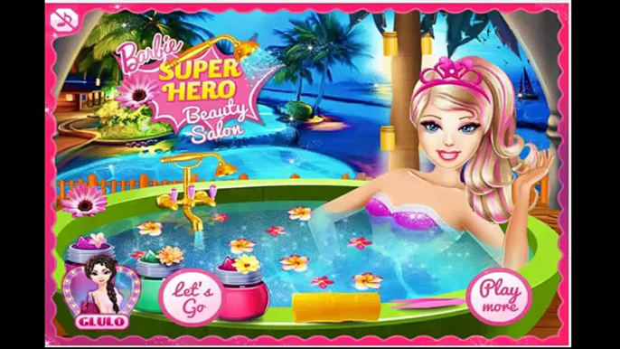 Barbie Superhero Beauty Spa - Cartoon Video Game For Girls