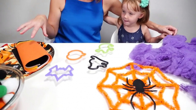 Easy Halloween Crafts for Kids! Kids Halloween DIY Crafts & Handmade Halloween costume for kids-z79C-18o