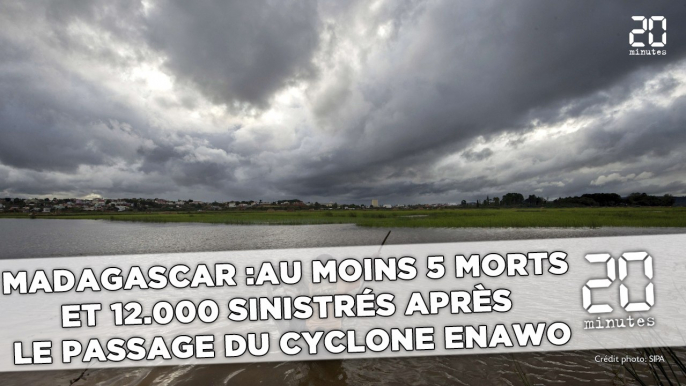 Madagascar: Au moins 5 morts et 12.000 sinistrés après le passage du cyclone Enawo